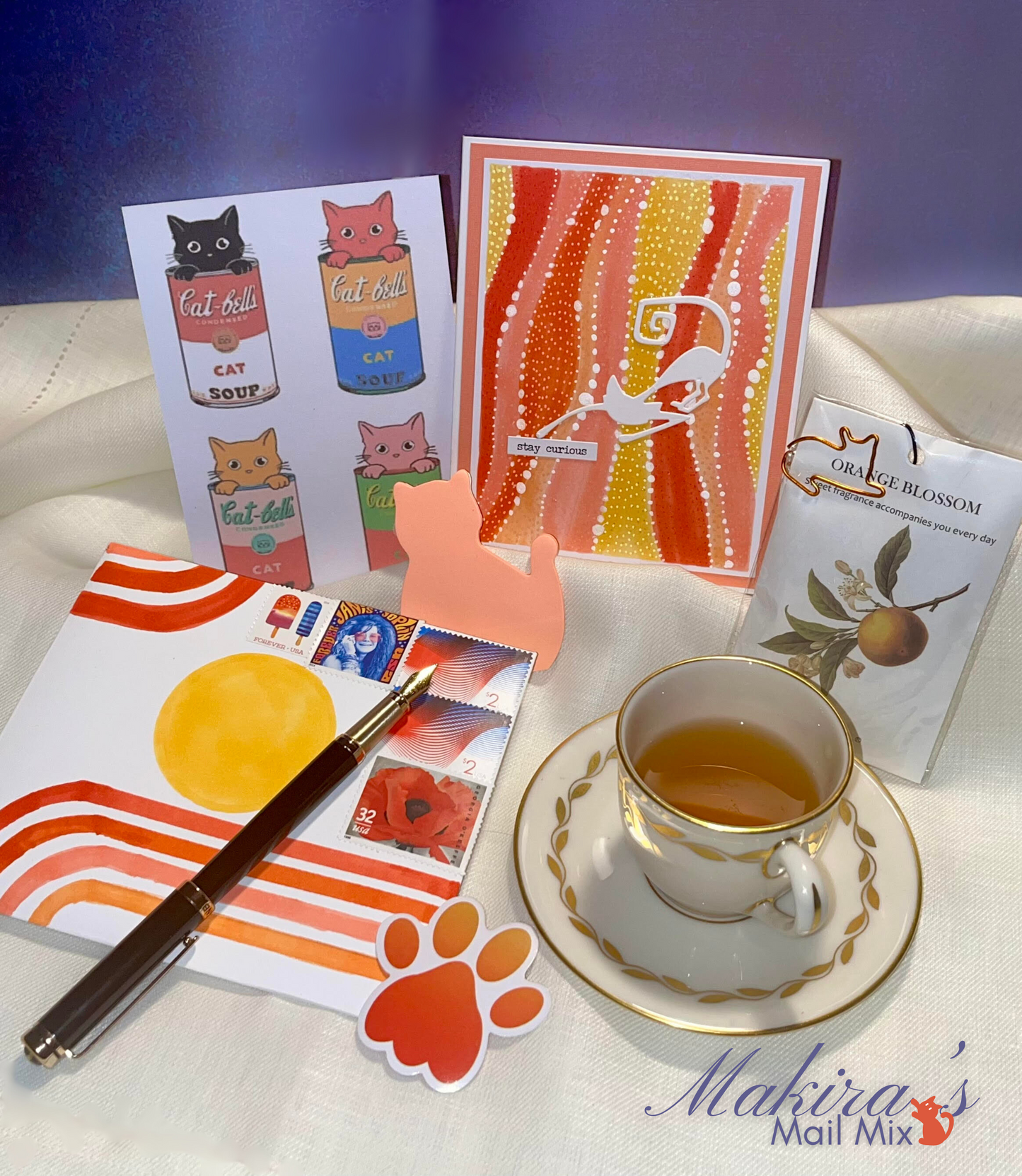 Makira’s Mail Mix: 🌞 Groovy Cat Edition