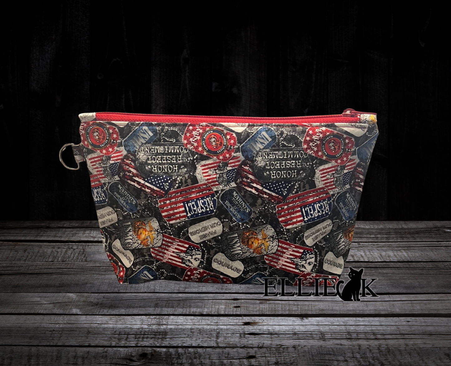 Armed Forces Zipper Bag