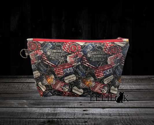 Armed Forces Zipper Bag