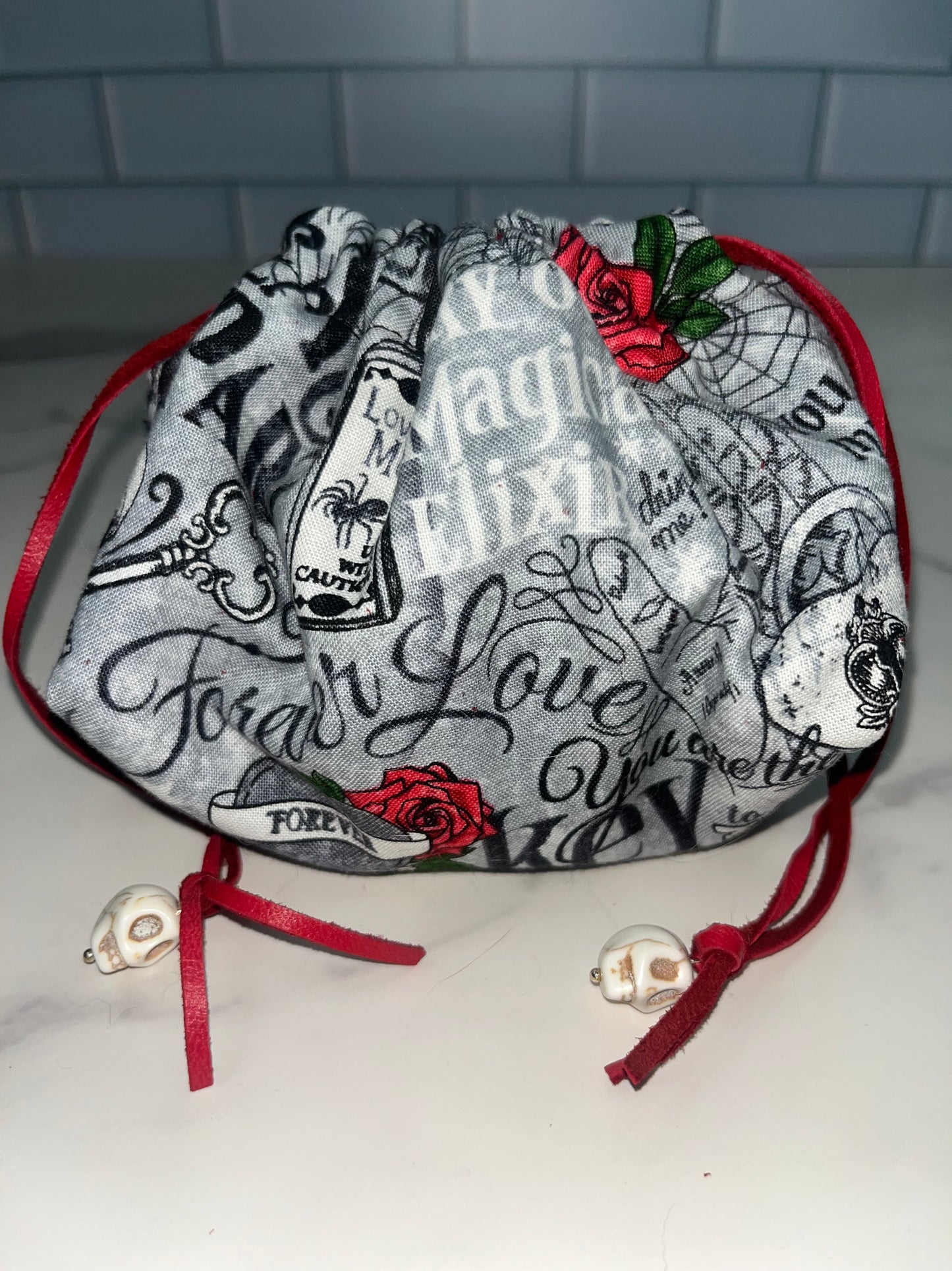 Ink Drawsring Bag
