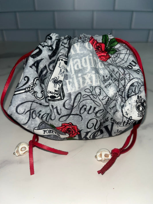 Ink Drawsring Bag