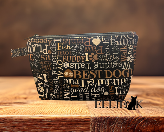 Man's Best Friend Zipper Bag