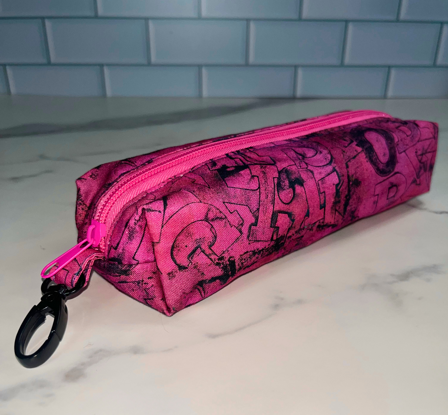 Pink Grunge Small Boxy Bag